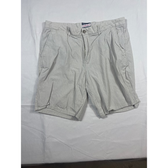 johnnie-O Other - Johnnie-O Surfsuckers Mens 34 Seersucker Short Grey Striped Coastal Casual